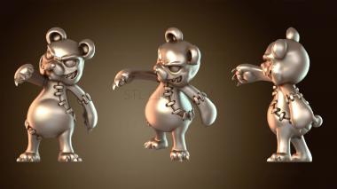 3D модель Принцессы Злой Медведь Жирный (STL)