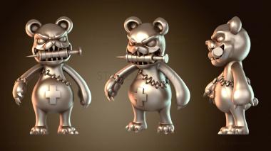 3D мадэль Принцессы Злой Медведь Доктор (STL)