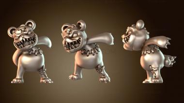 3D модель Принцессы Злой Медведь Фантом (STL)