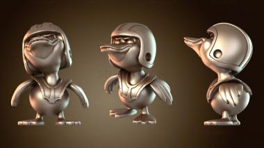 3D model Princesses Angry Duck (STL)