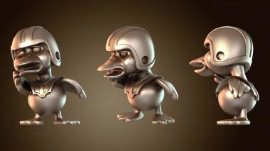 3D модель Принцессы Злая Утка Злая (STL)