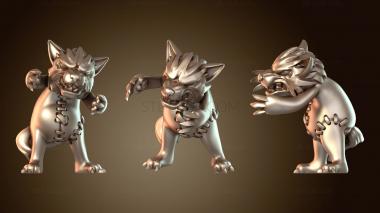 3D модель Принцессы Сердитый Волк (STL)