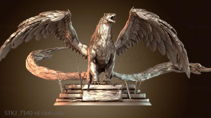 Статуэтки животных Защитник Дикий