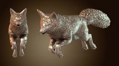 3D model Queen on Fox Elegant (STL)