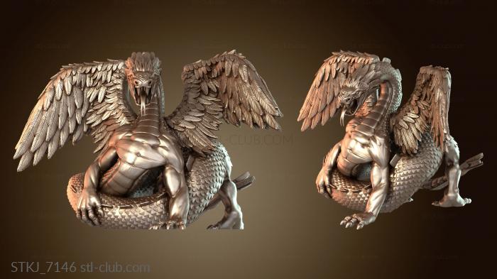 Статуэтки животных Кецалькоатль