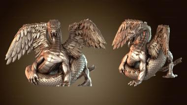 3D model Quetzalcoatl (STL)
