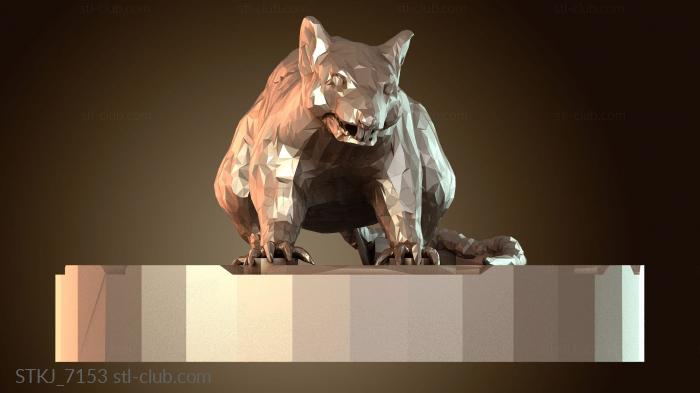 Статуэтки животных Крыса Быстрая