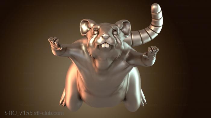 Статуэтки животных Крысолюды в постели с приятелем