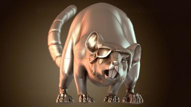 3D мадэль Крысолюды Гигантские Крысы Громила (STL)