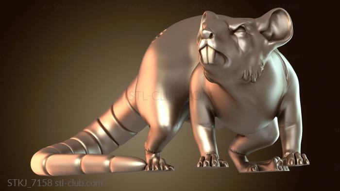 Статуэтки животных Крысолюды Гигантские Крысы Свирепые