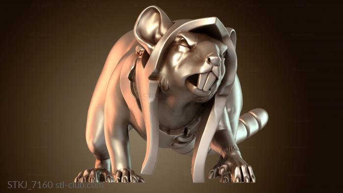 Статуэтки животных Крысолюды Гигантские Крысы Альфа