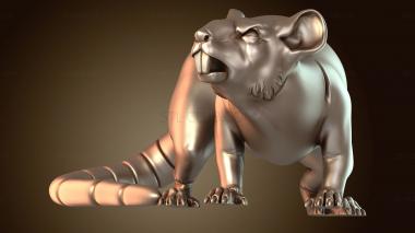 3D мадэль Крысолюды Гигантские Крысы Ужас (STL)