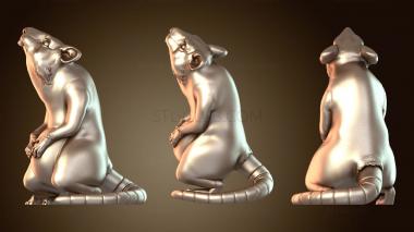 3D модель Святилище Титана Бога Крысолюдов (STL)