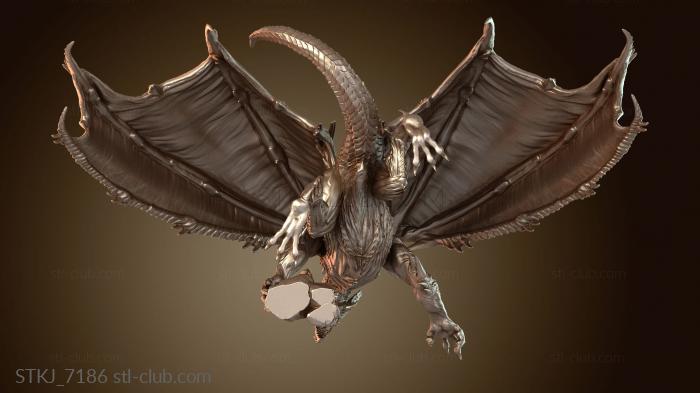 Статуэтки животных Красный Дракон Шейпвейс