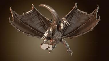 3D мадэль Красный Дракон Шейпвейс (STL)