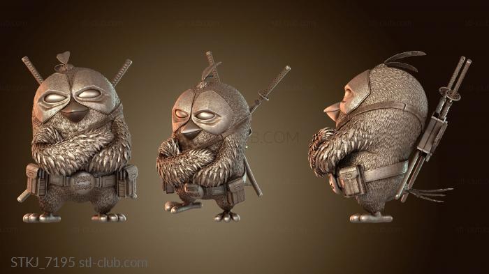 Статуэтки животных Red Mash Angry Birds Batman