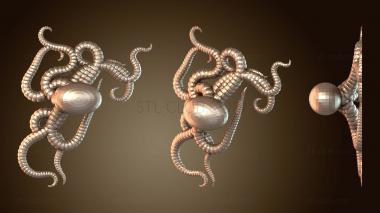 3D модель Рифовый осьминог (STL)