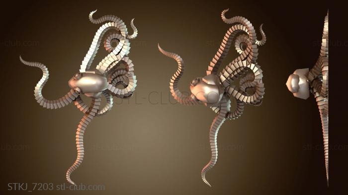 Статуэтки животных Рифовый осьминог Core