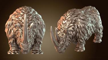 3D модель Рогатый носорог (STL)