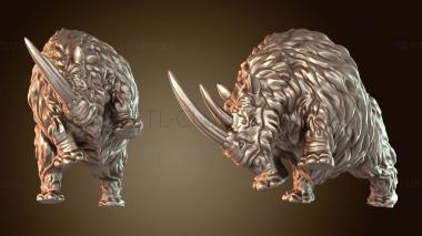3D model Rhino Quake (STL)
