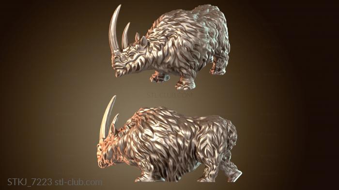 Статуэтки животных Носорог Сильный