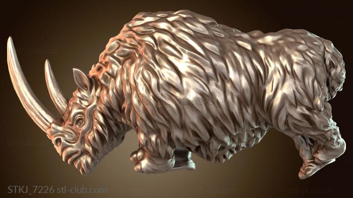 Статуэтки животных Молодой носорог