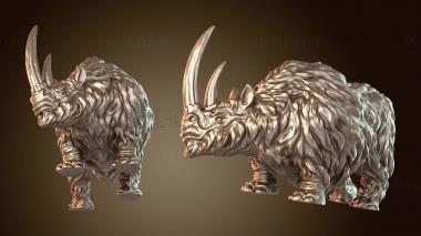 3D мадэль Носорог (STL)