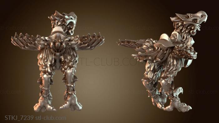 Статуэтки животных Райдер Рокобос Бронированный Титан