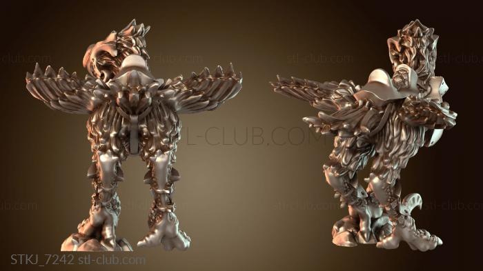 Статуэтки животных Бронированные ноги Райдера Рокобоса