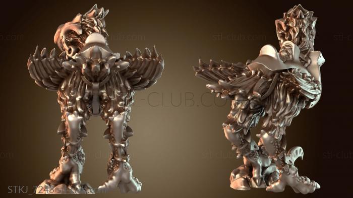 Статуэтки животных Райдер Рокобос Бронированные Ноги Край