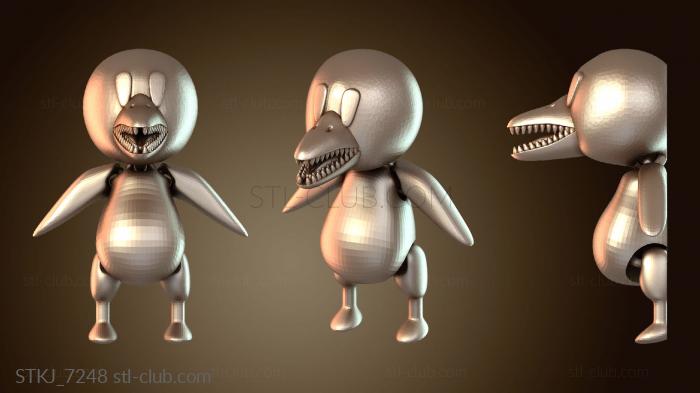 Статуэтки животных Радужная утка Roblox