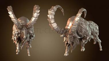 3D мадэль Беги дикий (STL)