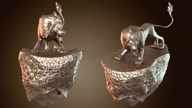 3D мадэль Шрам Король Лев (STL)