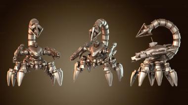 3D мадэль Скорпион-страж (STL)