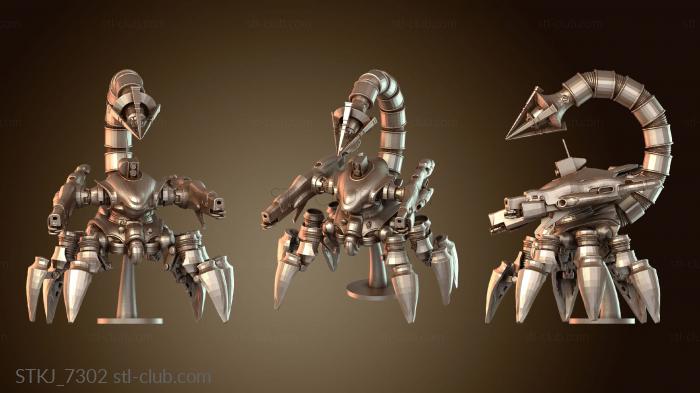 Статуэтки животных Стенд «Скорпион-стража»