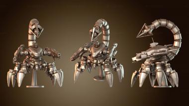 3D model Scorpion Sentinel Stand (STL)