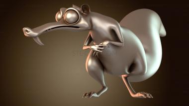 3D model Scrat Antic (STL)