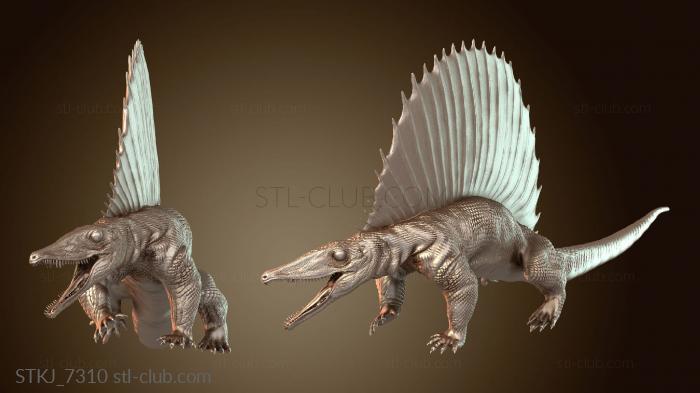 Статуэтки животных Охотник на секодонтозавров