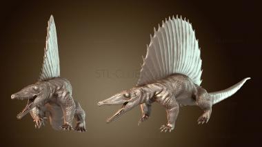 3D модель Охотник на секодонтозавров (STL)