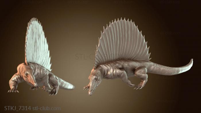 Статуэтки животных Молодой секодонтозавр