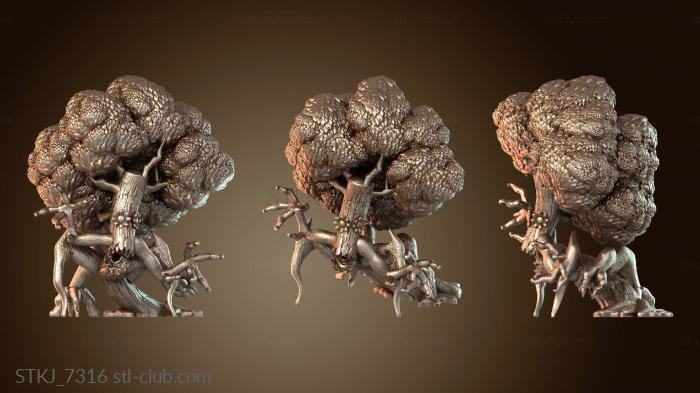 Статуэтки животных Атака разумного дерева