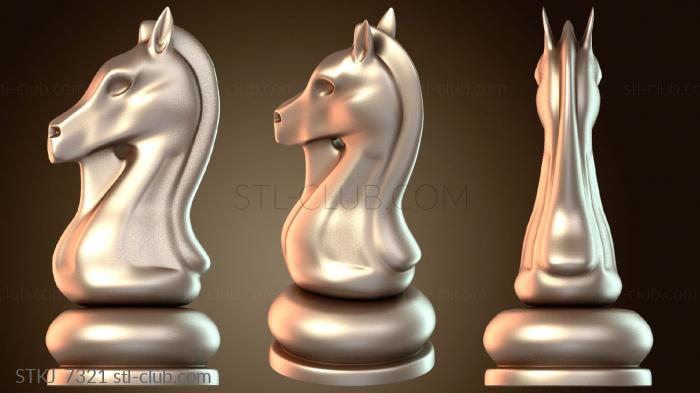 Статуэтки животных Шахматы Лошадь