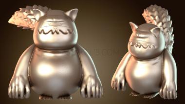 3D модель Шукаку Ичиби Наруто (STL)