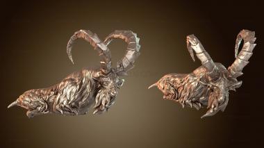 3D мадэль Сидеть дико (STL)