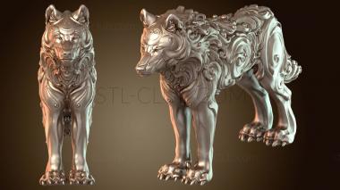 3D model Skazok Wolf WW (STL)