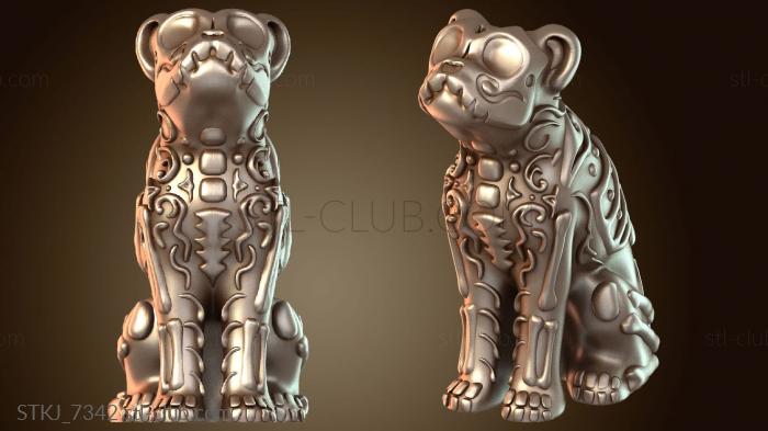 Статуэтки животных Фигурка собаки-скелета