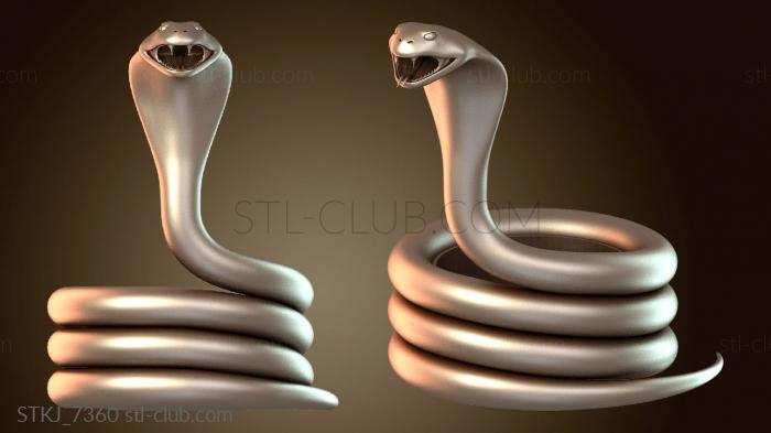 Статуэтки животных Змеиный горшок