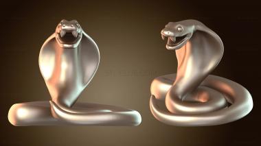 3D модель Змеи Ксено (STL)