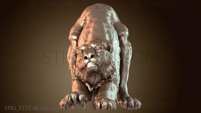 Статуэтки животных Растяжка снежного барса