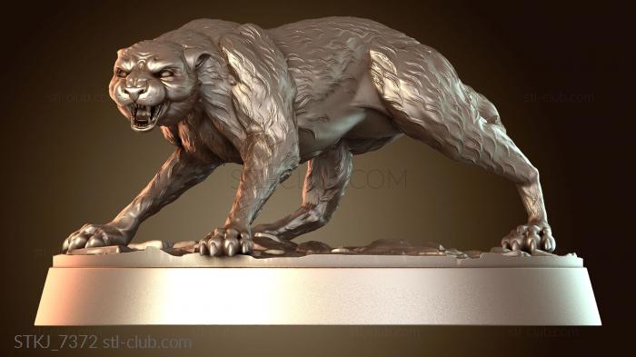 Статуэтки животных Снежные барсы